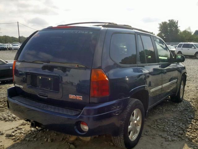 1GKDT13S372189242 - 2007 GMC ENVOY BLUE photo 4