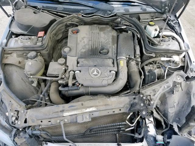 WDDGJ4HB3CF888890 - 2012 MERCEDES-BENZ C 250 SILVER photo 7