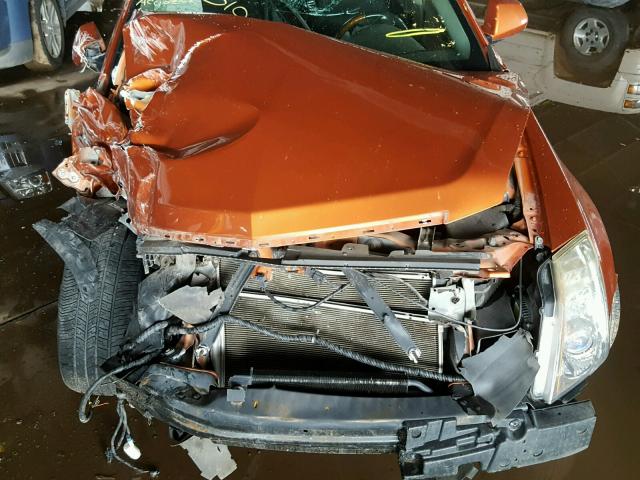 1G6DV57V880184281 - 2008 CADILLAC CTS HI FEA ORANGE photo 7