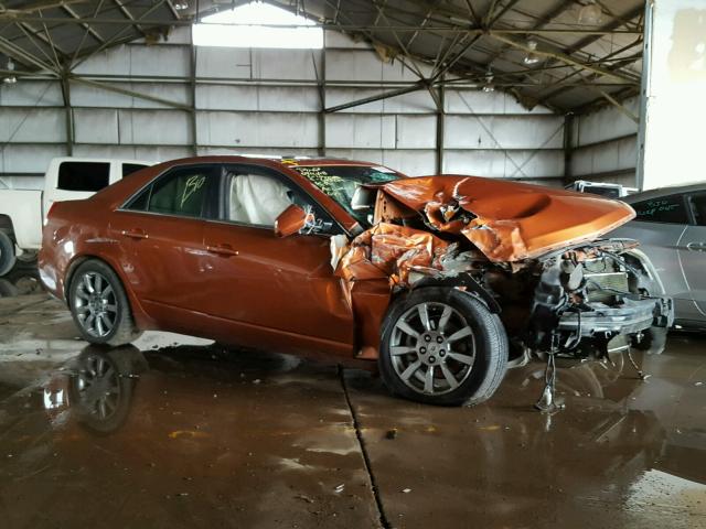 1G6DV57V880184281 - 2008 CADILLAC CTS HI FEA ORANGE photo 9