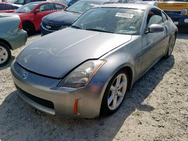 JN1AZ34D23T105783 - 2003 NISSAN 350Z COUPE SILVER photo 2