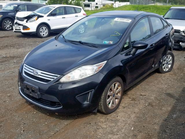 3FADP4BJ3BM169865 - 2011 FORD FIESTA SE BLACK photo 2