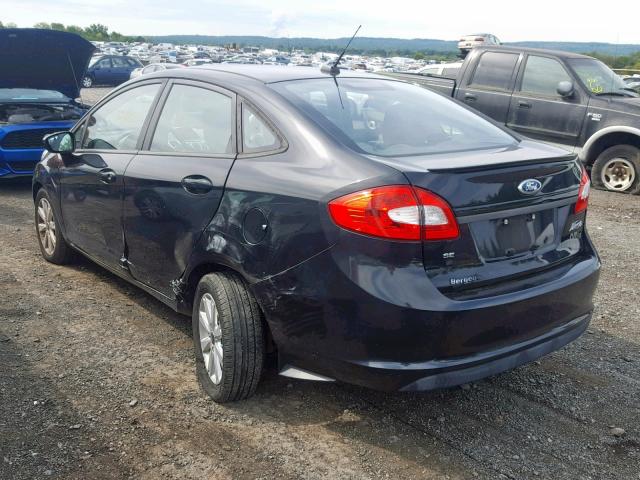 3FADP4BJ3BM169865 - 2011 FORD FIESTA SE BLACK photo 3