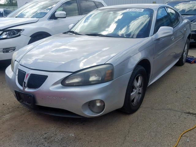2G2WP552X81123127 - 2008 PONTIAC GRAND PRIX SILVER photo 2