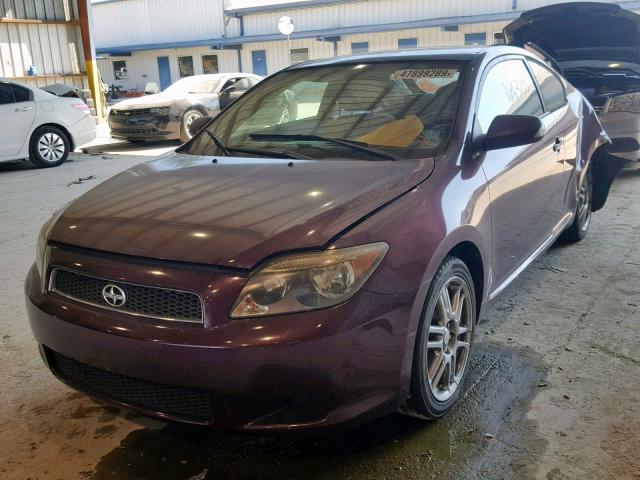 JTKDE167860087502 - 2006 TOYOTA SCION TC მუქწითელი ფოტო 2