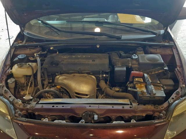 JTKDE167860087502 - 2006 TOYOTA SCION TC მუქწითელი ფოტო 7