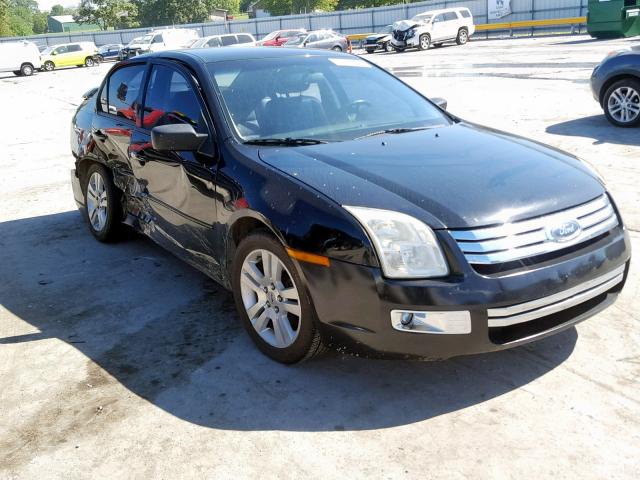 3FAFP08Z56R118665 - 2006 FORD FUSION SEL BLACK photo 1