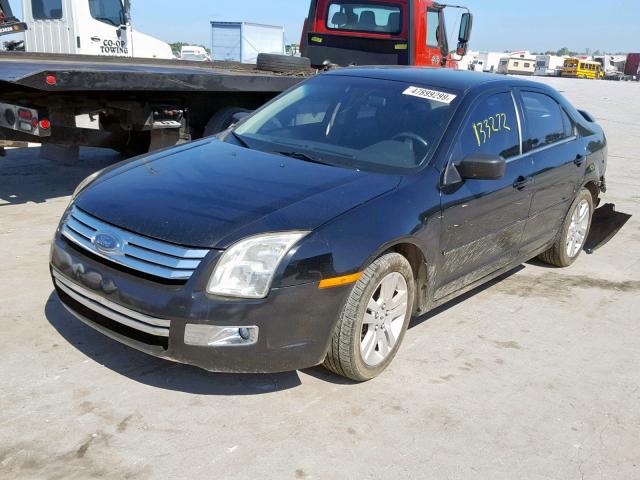 3FAFP08Z56R118665 - 2006 FORD FUSION SEL BLACK photo 2