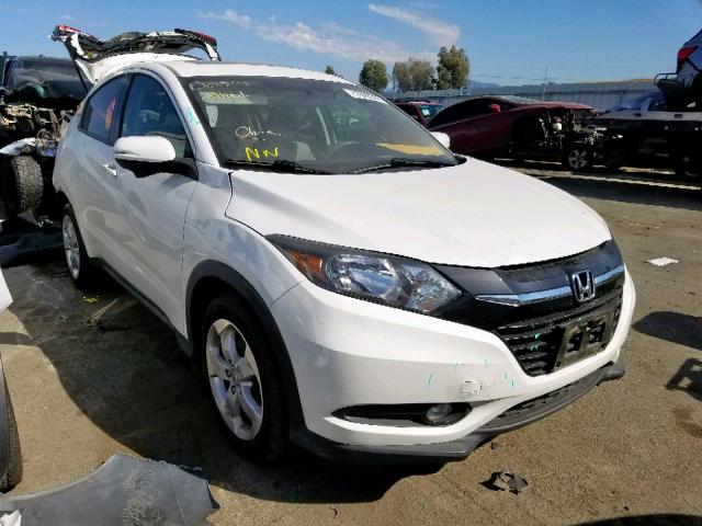 3CZRU5H52GM741213 - 2016 HONDA HR-V EX WHITE photo 1