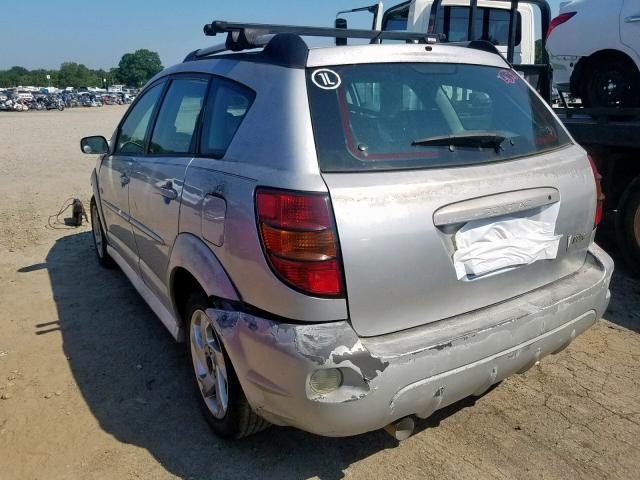 5Y2SL65837Z428443 - 2007 PONTIAC VIBE SILVER photo 3