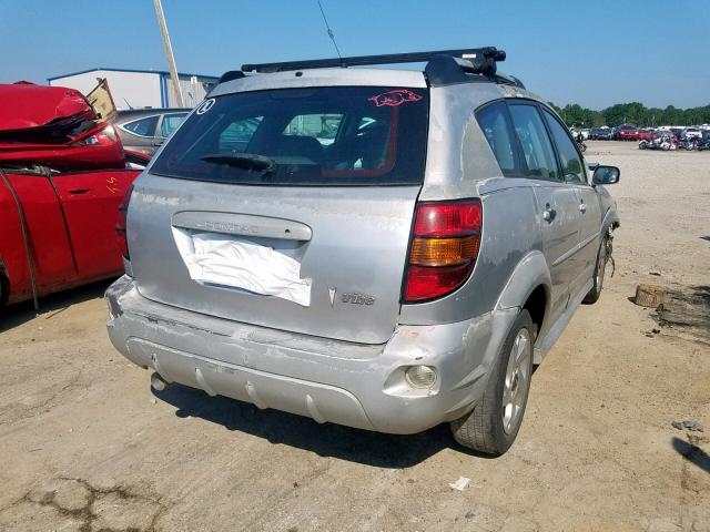 5Y2SL65837Z428443 - 2007 PONTIAC VIBE SILVER photo 4