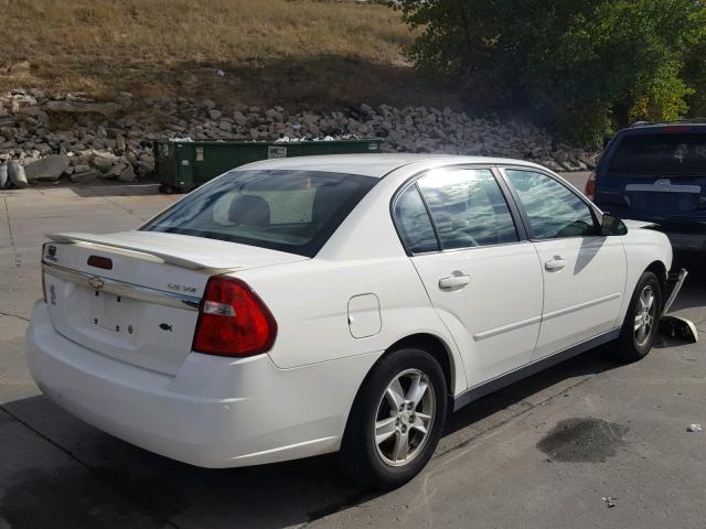 1G1ZT54865F194686 - 2005 CHEVROLET MALIBU LS 白色 照片 4