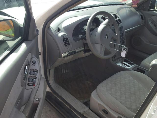 1G1ZT54865F194686 - 2005 CHEVROLET MALIBU LS 白色 照片 9