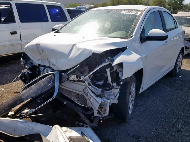 1G1JB5SH6J4136022 - 2018 CHEVROLET SONIC LS WHITE photo 2