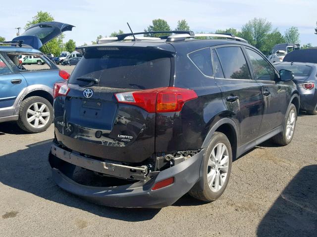 2T3DFREV7DW114278 - 2013 TOYOTA RAV4 LIMIT BLACK photo 4