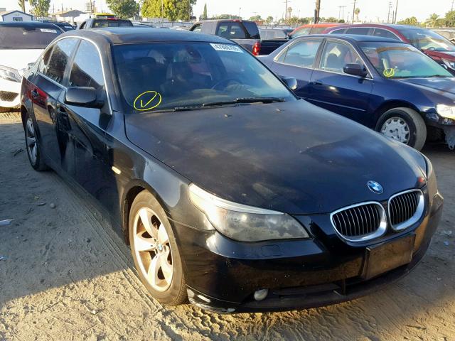 WBANE53556CK91403 - 2006 BMW 525 I BLACK photo 1