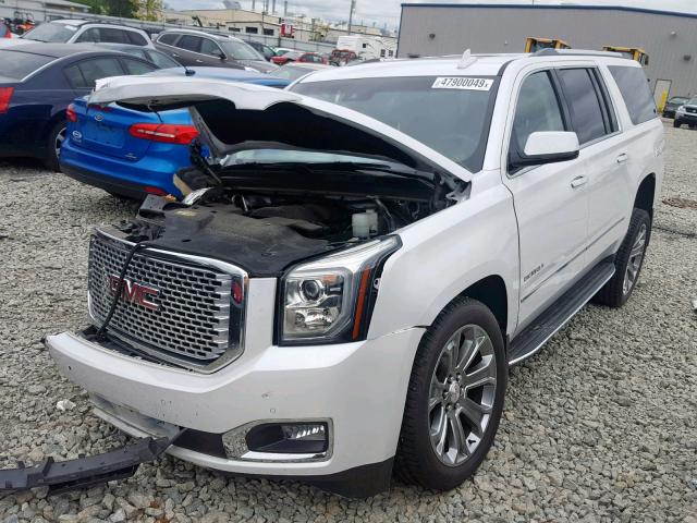 1GKS2HKJ9HR122228 - 2017 GMC YUKON XL D WHITE photo 2