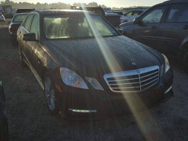 WDDHF2EB8CA564149 - 2012 MERCEDES-BENZ E 350 BLUE BLACK photo 1