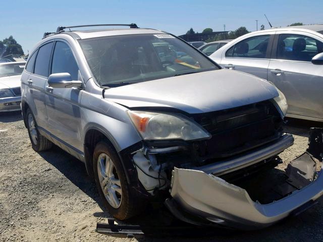 5J6RE3H79AL047310 - 2010 HONDA CR-V EXL SILVER photo 1