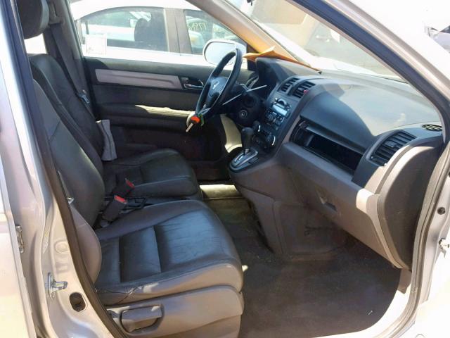 5J6RE3H79AL047310 - 2010 HONDA CR-V EXL SILVER photo 5