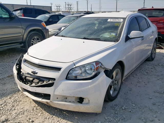 1G1ZC5EU4CF362317 - 2012 CHEVROLET MALIBU 1LT WHITE photo 2