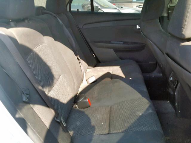 1G1ZC5EU4CF362317 - 2012 CHEVROLET MALIBU 1LT WHITE photo 6