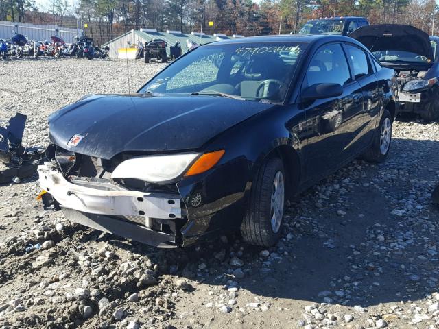 1G8AN12F95Z119434 - 2005 SATURN ION LEVEL BLACK photo 2