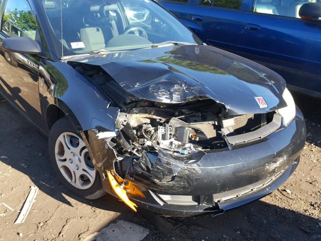 1G8AN12F95Z119434 - 2005 SATURN ION LEVEL BLACK photo 9