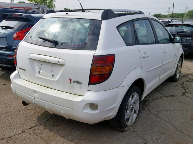 5Y2SM62803Z408694 - 2003 PONTIAC VIBE WHITE photo 4