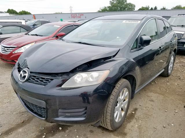 JM3ER293370118114 - 2007 MAZDA CX-7 BLACK photo 2