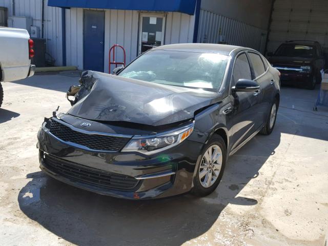 KNAGT4L33H5161330 - 2017 KIA OPTIMA LX BLACK photo 2