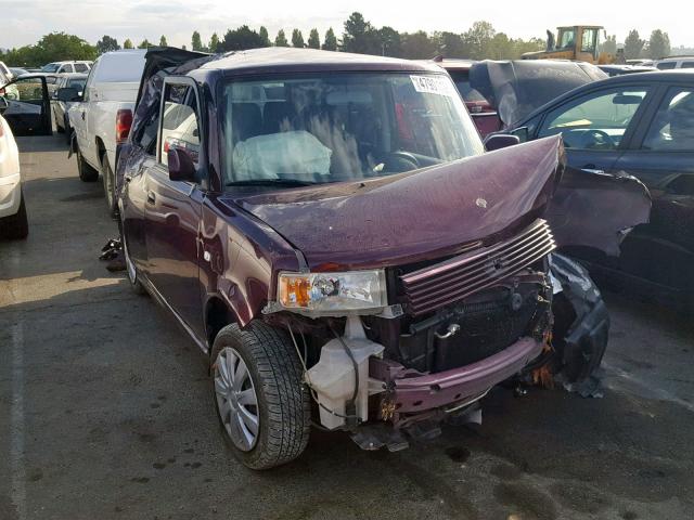 JTLKT334554009698 - 2005 TOYOTA SCION XB 勃艮第红 照片 1