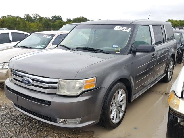 2FMDK51C89BA06198 - 2009 FORD FLEX SE GRAY photo 2