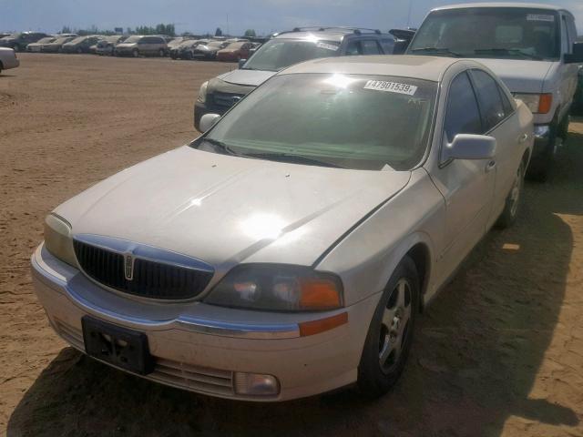 1LNHM87A4YY752149 - 2000 LINCOLN LS BEIGE photo 2