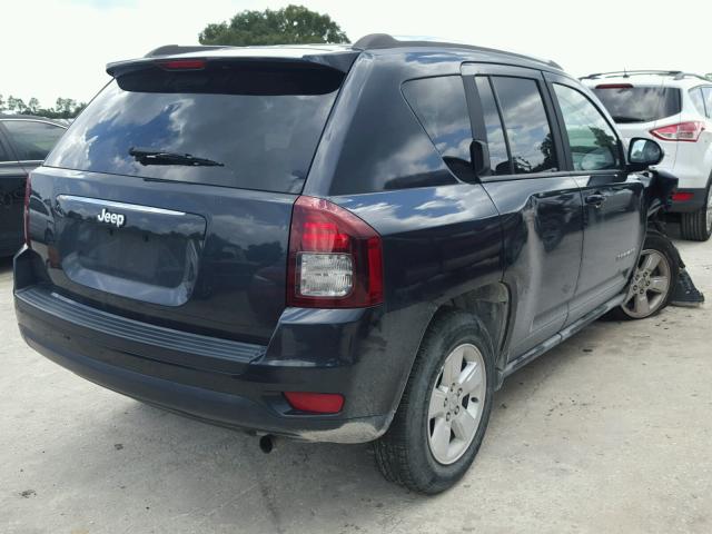 1C4NJCBA5ED772391 - 2014 JEEP COMPASS SP GRAY photo 4