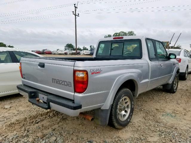 4F4YR16U23TM20071 - 2003 MAZDA B3000 CAB SILVER photo 4