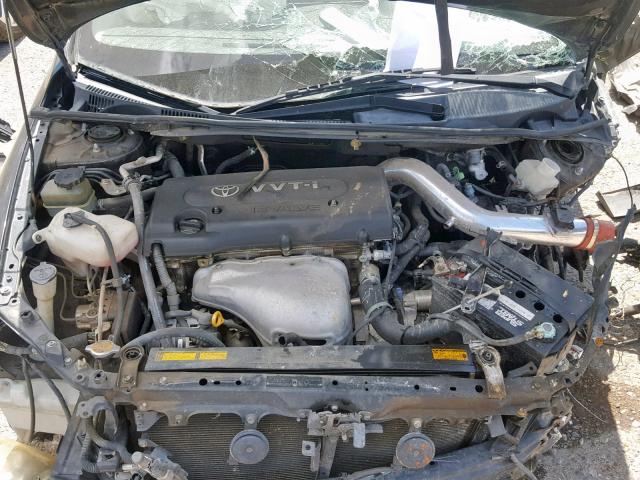 JTKDE177660082023 - 2006 TOYOTA SCION TC შავი ფოტო 7
