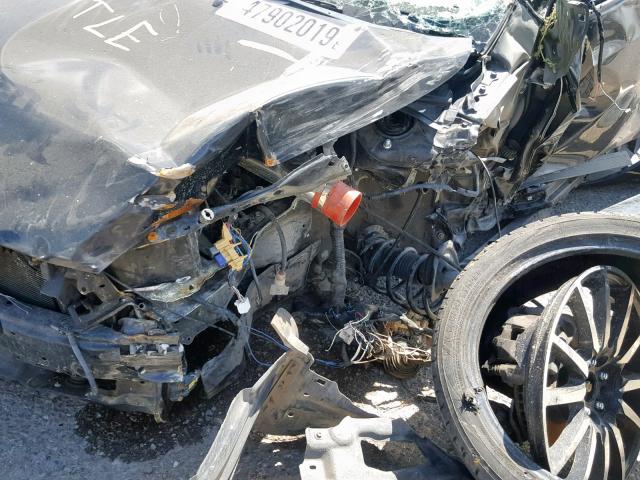 JTKDE177660082023 - 2006 TOYOTA SCION TC შავი ფოტო 9