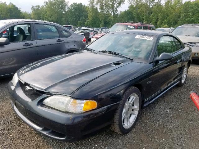 1FAFP42X8WF132085 - 1998 FORD MUSTANG GT BLACK photo 2