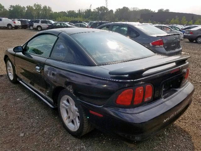 1FAFP42X8WF132085 - 1998 FORD MUSTANG GT BLACK photo 3