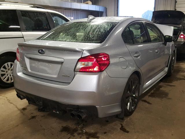 JF1VA1E64G9818767 - 2016 SUBARU WRX PREMIU SILVER photo 4