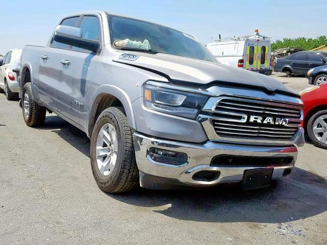 1C6SRFJT4KN518118 - 2019 RAM 1500 LARAM SILVER photo 1