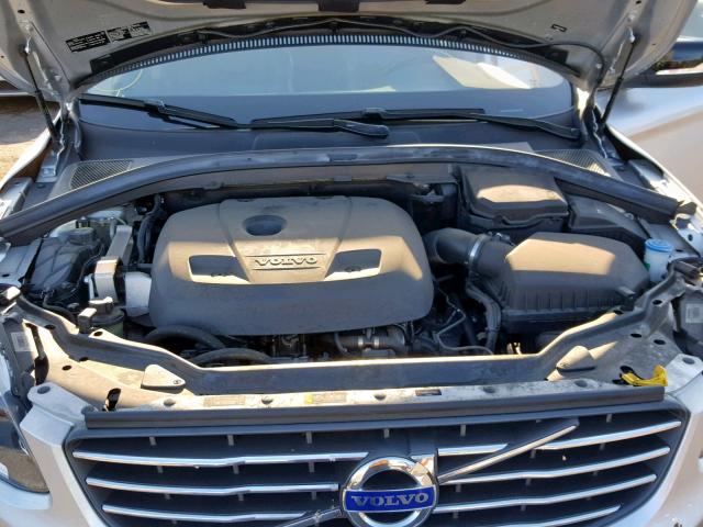 YV440MRR7H2190824 - 2017 VOLVO XC60 T5 SILVER photo 7