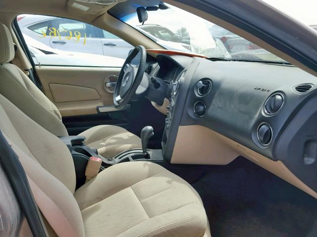 2G2WP552361205987 - 2006 PONTIAC GRAND PRIX GOLD photo 5