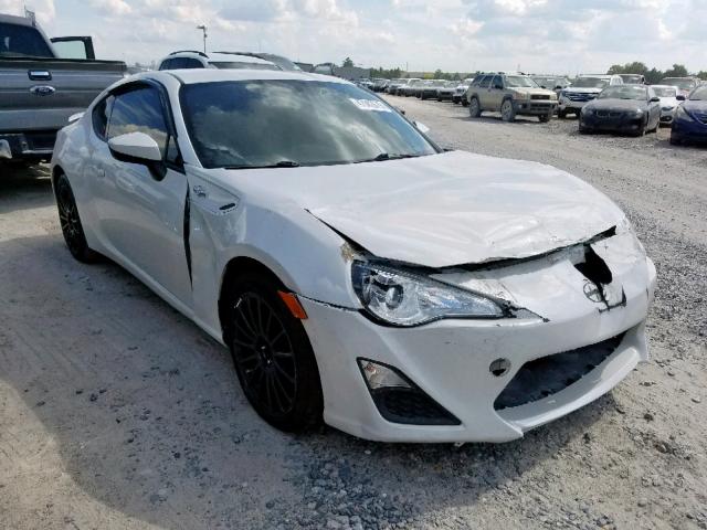 JF1ZNAA15F9707126 - 2015 TOYOTA SCION FR-S WHITE photo 1