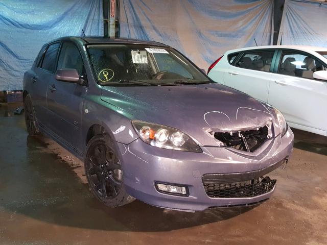 JM1BK343391191560 - 2009 MAZDA 3 S GRAY photo 1