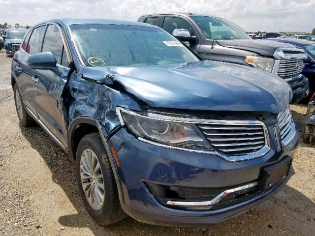 2LMPJ6KR2JBL14808 - 2018 LINCOLN MKX SELECT GRAY photo 1