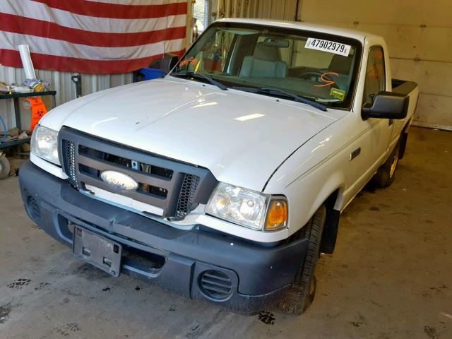 1FTYR10D66PA69941 - 2006 FORD RANGER WHITE photo 2