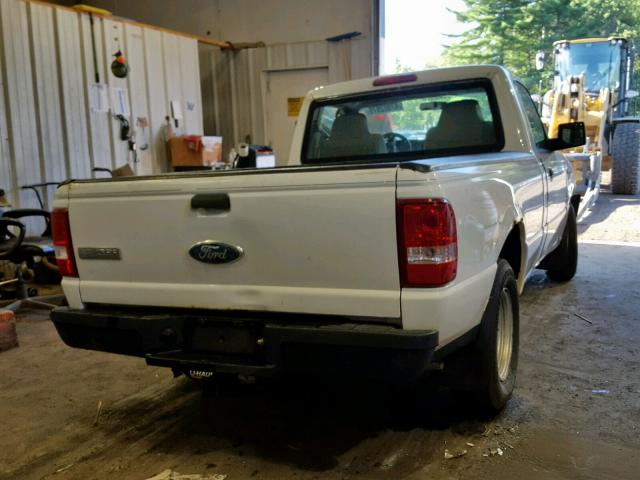 1FTYR10D66PA69941 - 2006 FORD RANGER WHITE photo 4