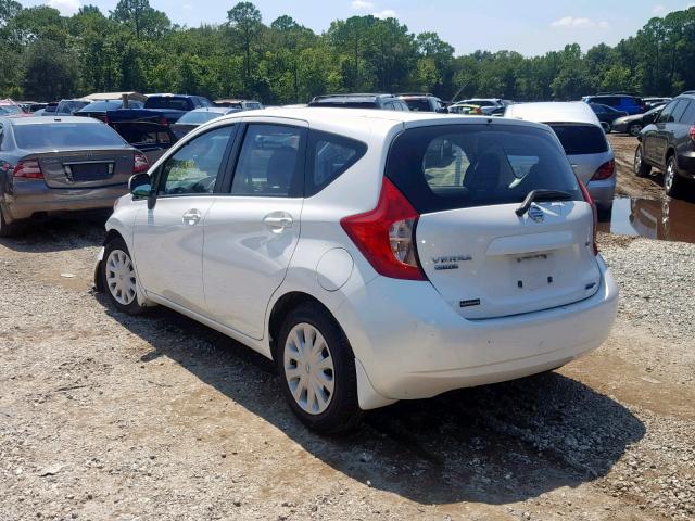 3N1CE2CP7EL367493 - 2014 NISSAN VERSA NOTE WHITE photo 3